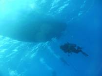 Voltando para o barco em Three Trees, em Grand Cayman, nas Ilhas Caiman